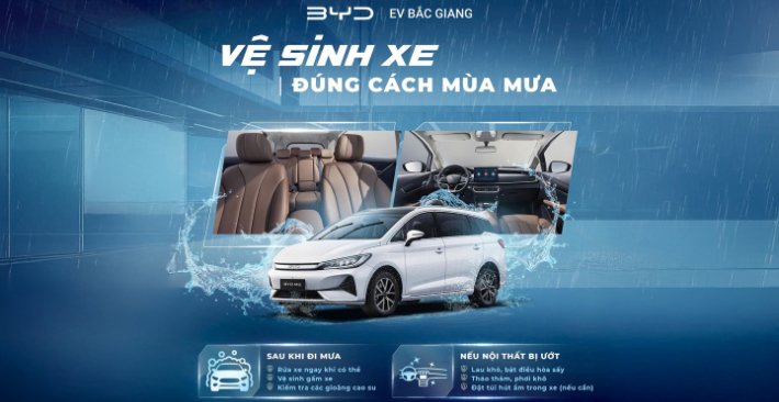 Vệ Sinh Xe Ô Tô Đúng Cách Mùa Mưa
